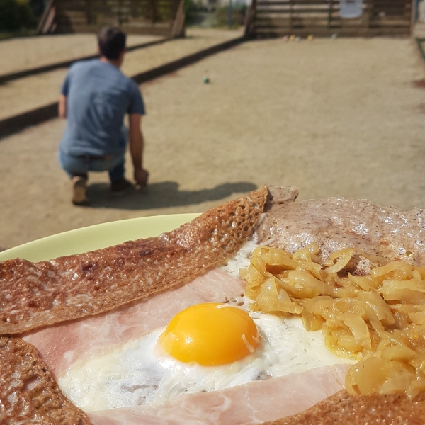 Snack à l'accrobranche de Fougères